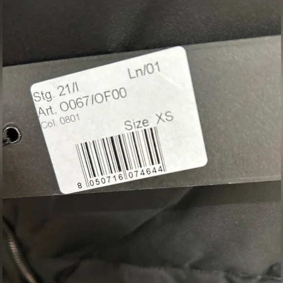 YES ZEE Black Hooded Down Puffer Coat Removable Inner Vest Women’s Size XS NWT - Picture 8 of 10